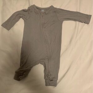 Cloud Island Soft Taupe Kids Footie
